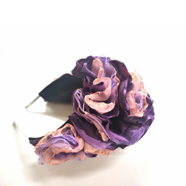 Kukka panta kangas kruunu kierrätys materiaalit sinivuokko (3)
